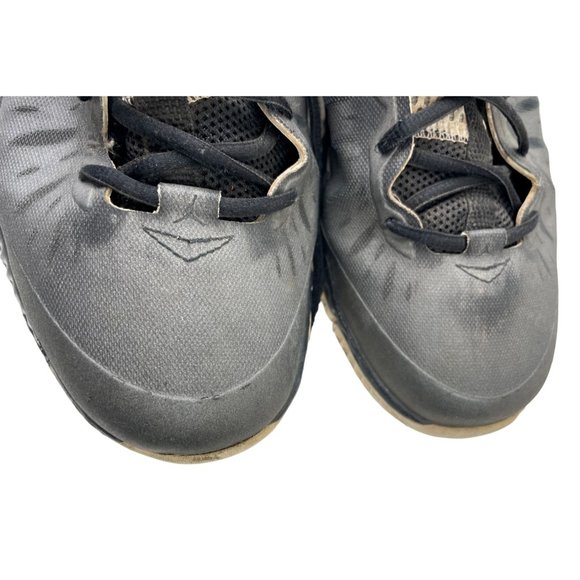 Nike Men'sAir Jordan Super Fly Gray/Black Basketball Sneakers Sz 10 (528650-003) - Picture 4 of 8